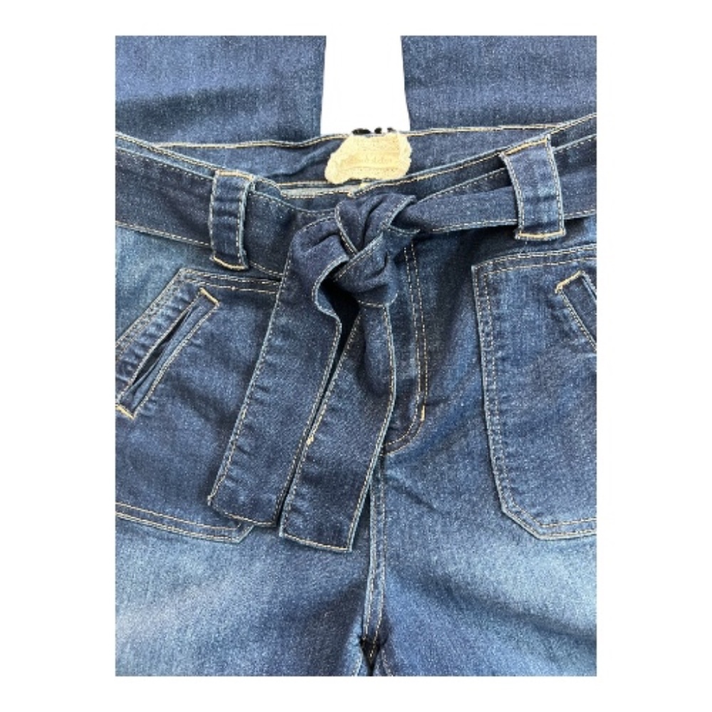 EUC Altar’d State Elise wash trouser bootcut jeans + belt | size 31 - Picture 4 of 8